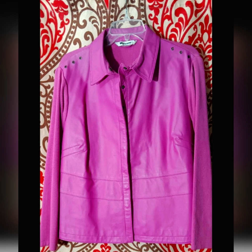 Fucia Leather Jacket